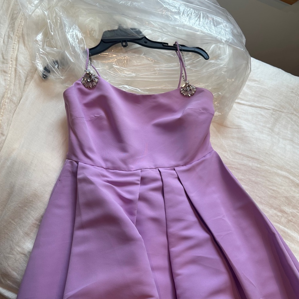 NWT SACHIN & BABI GWEN DRESS LILAC size 4 - Picture 7 of 9